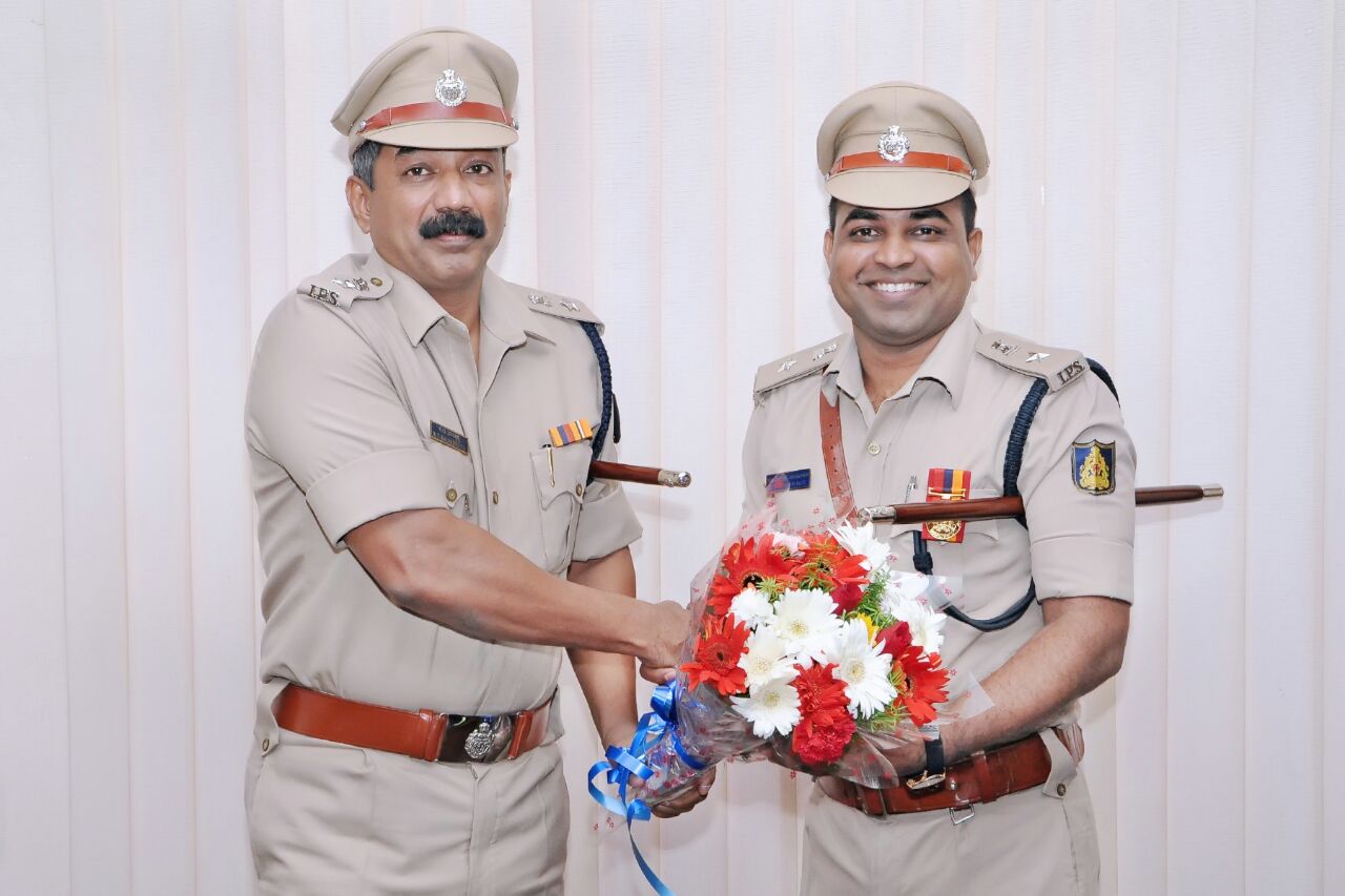 Dr. Sanjeev M Patil takes over Superintendent of Police, Udupi district